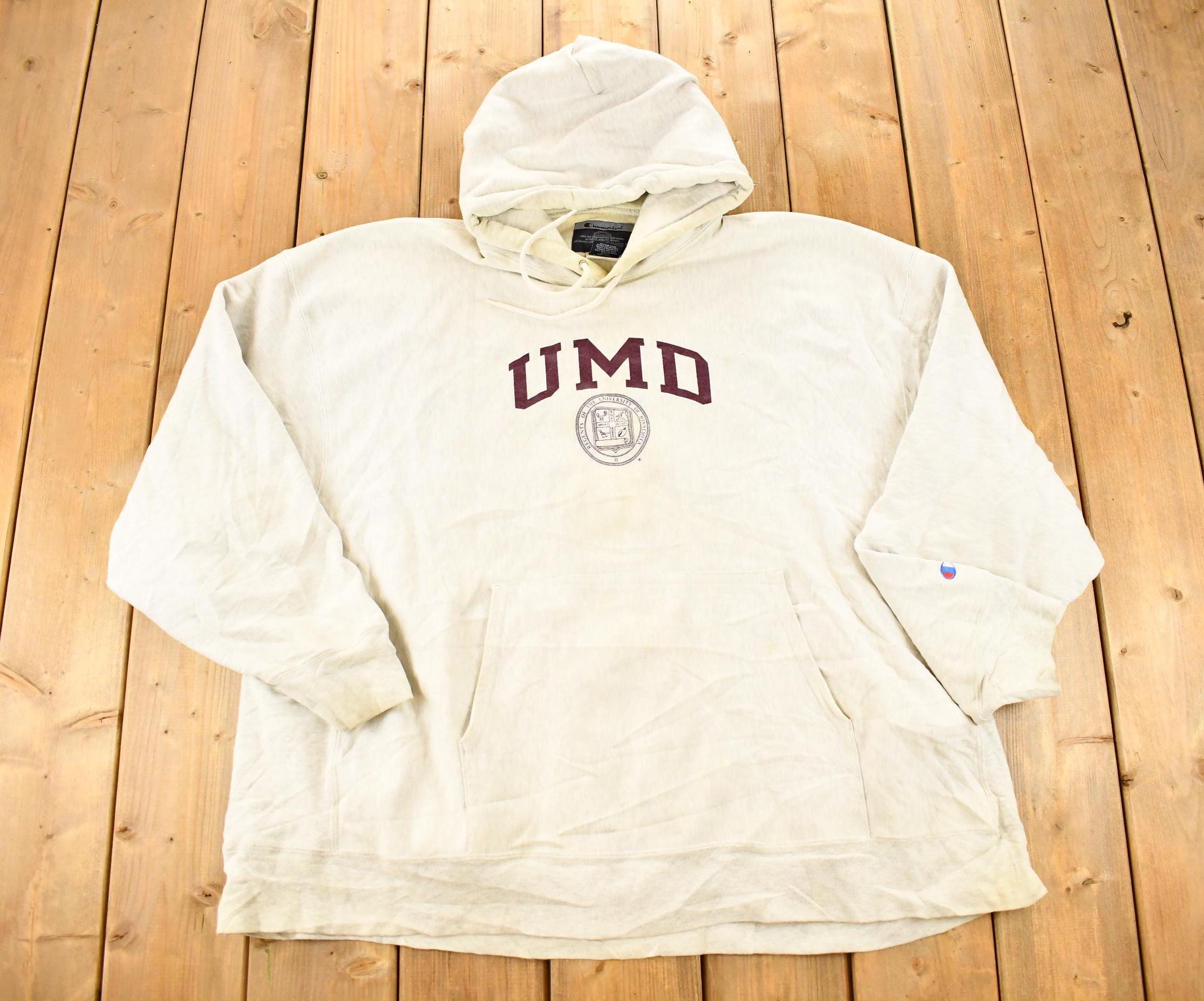 Vintage Y2K Champion Reverse Weave University Of Minnesota Hoodie Sweatshirt Men's XXL