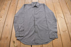Vintage 1990s Saint Germain Button Up Dress Shirt