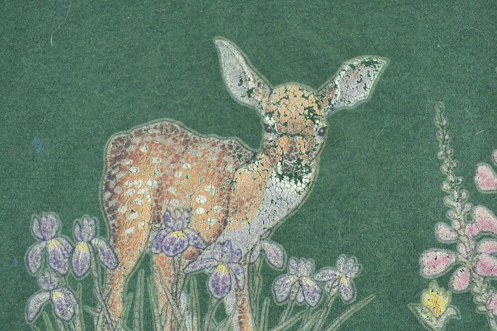 Vintage 1990s Deer Theme Graphic T-Shirt