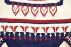 Vintage 1990s JC Penney Abstract Knit Crewneck Sweater