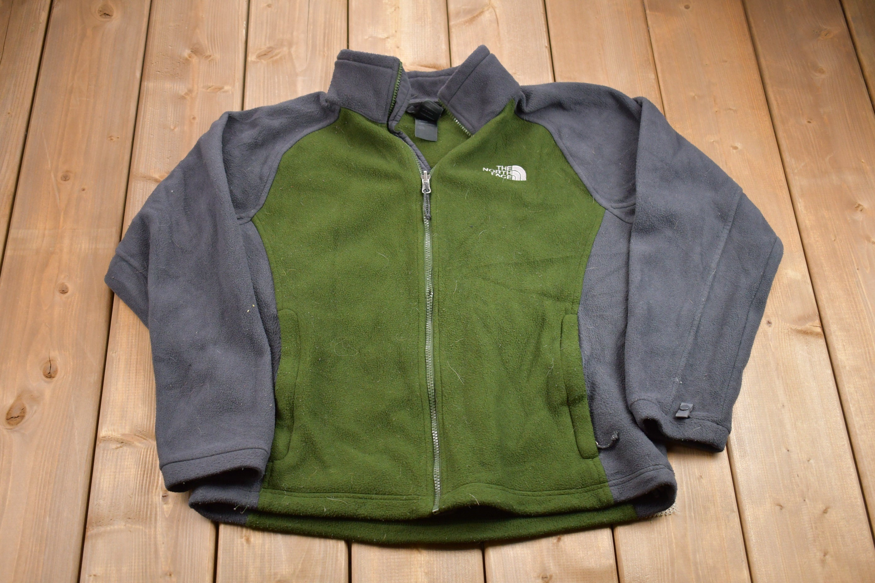 Vintage 1990s The North Face Full Zip Fleece Sweater