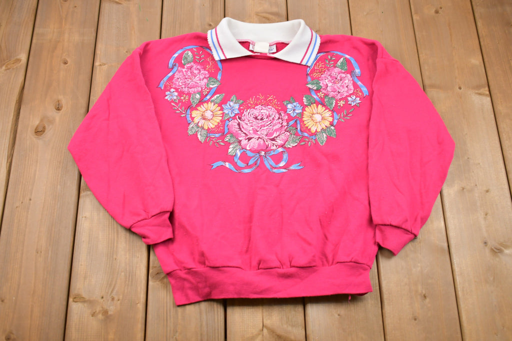 Vintage 1990s Land'n Sea Collared Sweatshirt