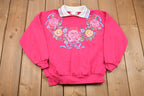 Vintage 1990s Land'n Sea Collared Sweatshirt