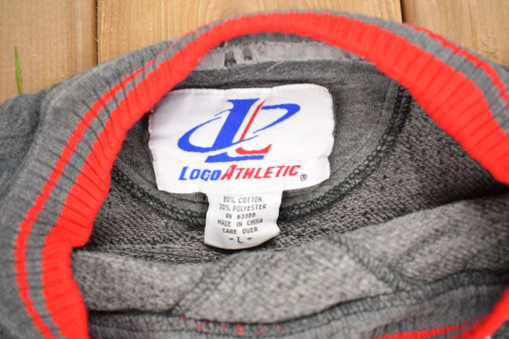 Vintage 1990s San Francisco 49ers NFL Logo Athletic Crewneck Sweatshirt