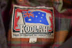 Vintage 1980s Koolah Leather Hunting Jacket