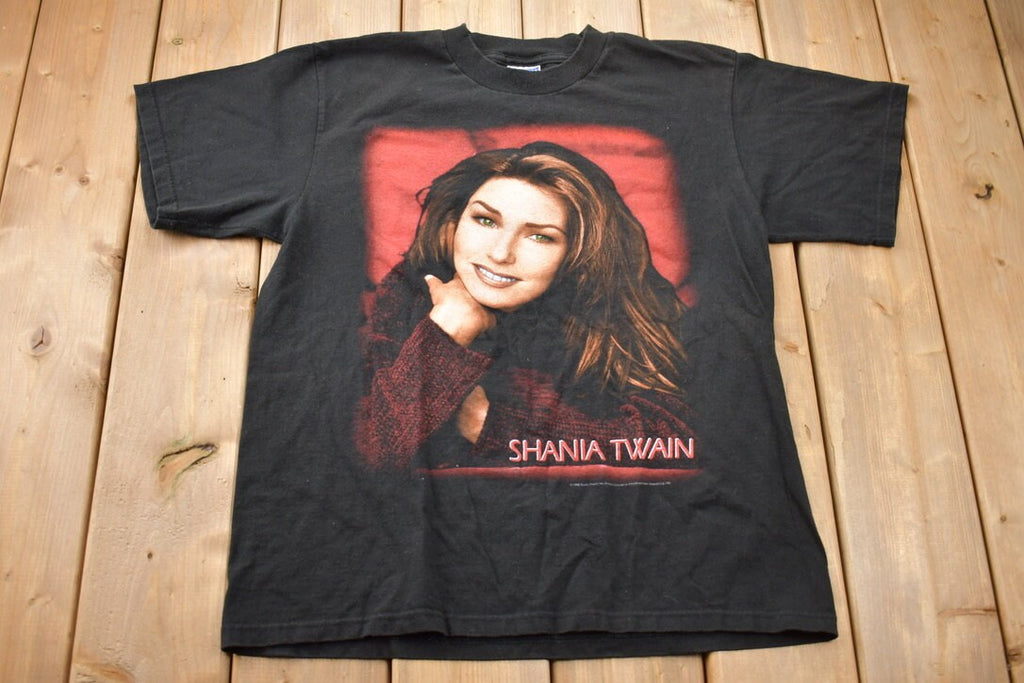 Vintage 1998 Shania Twain Country T Shirt Single Stitch