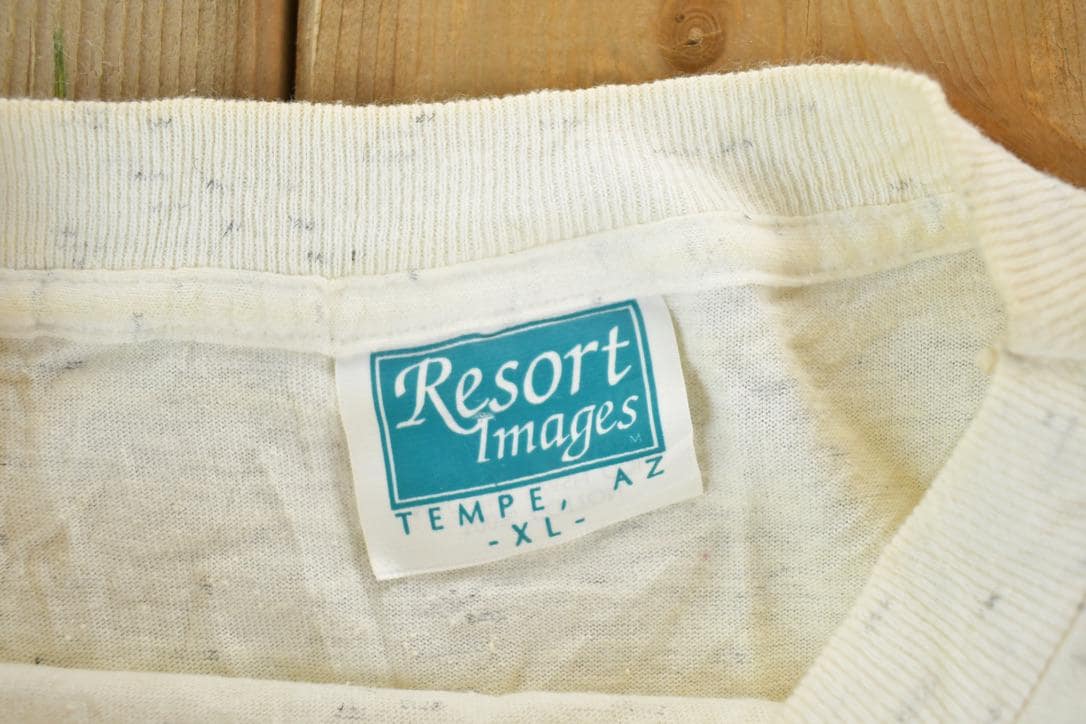 Vintage 1990s San Francisco Tram Souvenir Resort Images T-Shirt Made In USA