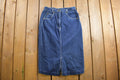 True Vintage 1980s Skiva Denim Skirt Size 30 x 30.5