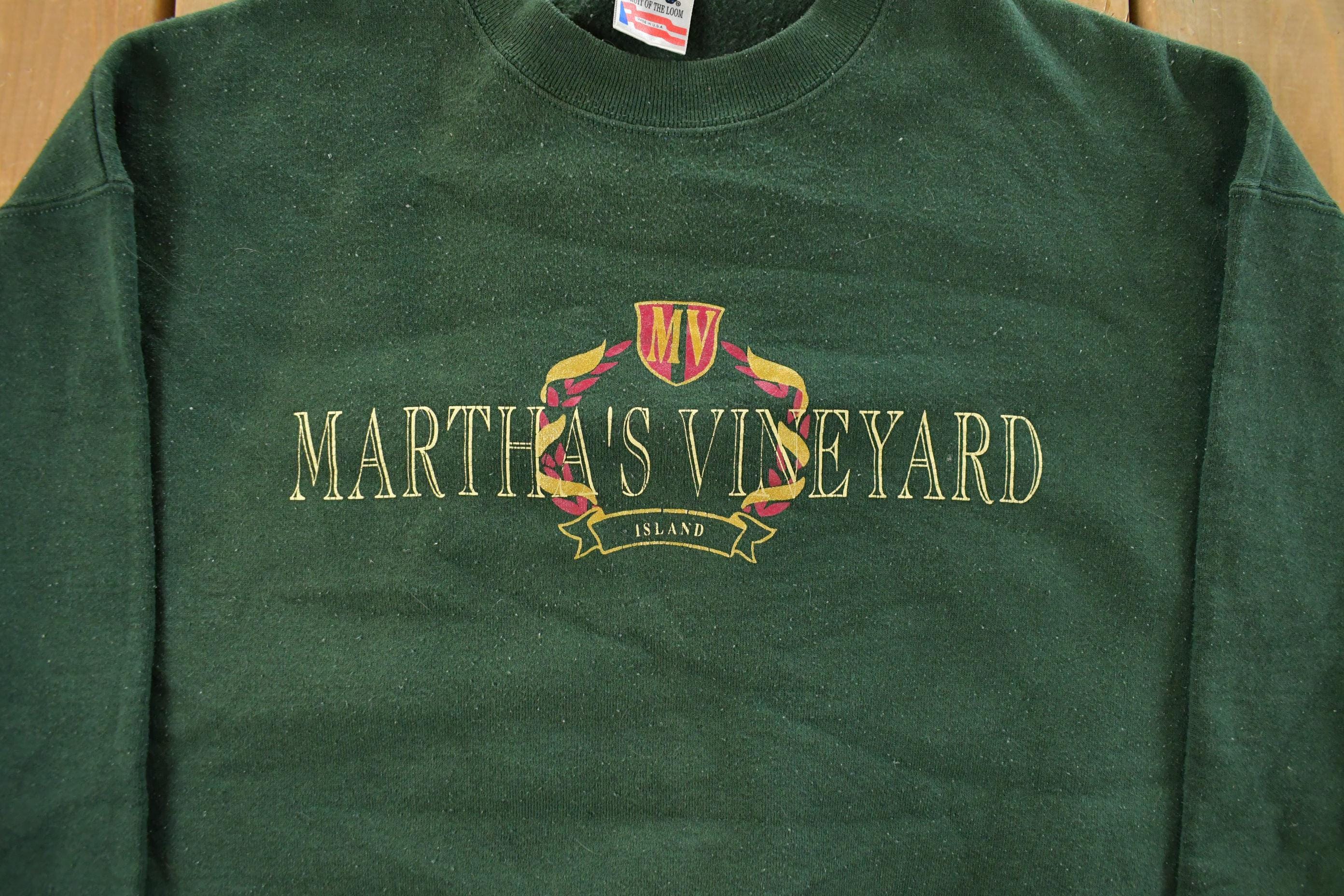 Vintage 1990s Martha's Vineyard Crewneck Sweatshirt Men's XL