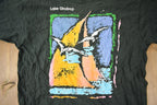 Vintage 1980s Lake Okoboji Souvenir Travel T Shirt Made In USA