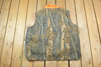 Vintage 1990s Realtree Camo Puffer Vest Jacket