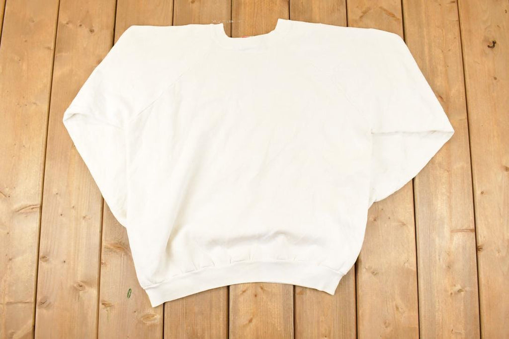 Vintage 1990s Floral Circle Graphic Print Crewneck Sweatshirt Womens L