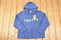 Vintage 1990s Tweety Bird Looney Tunes Full Zip Fleece Outdoorsman Sweater Women's XL