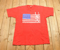 Vintage 1990s USA Flag Souvenir T Shirt