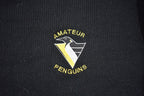 Vintage 1990s Amateur Penguins Embroidered Logo Knitted Sweater