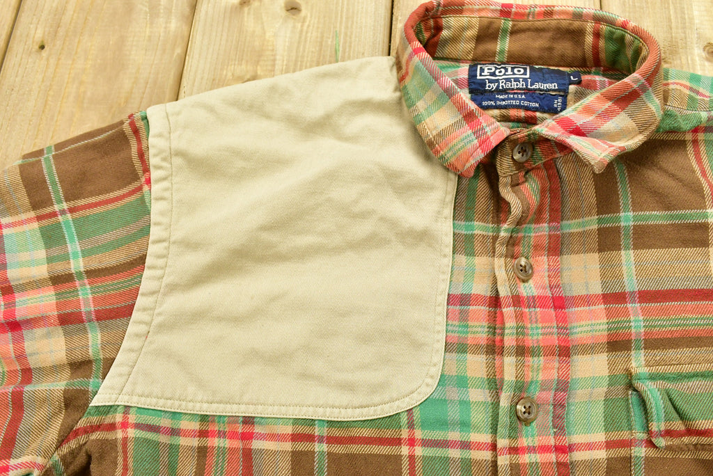 Vintage 1990s Polo Ralph Lauren Button Up Hunting Shirt