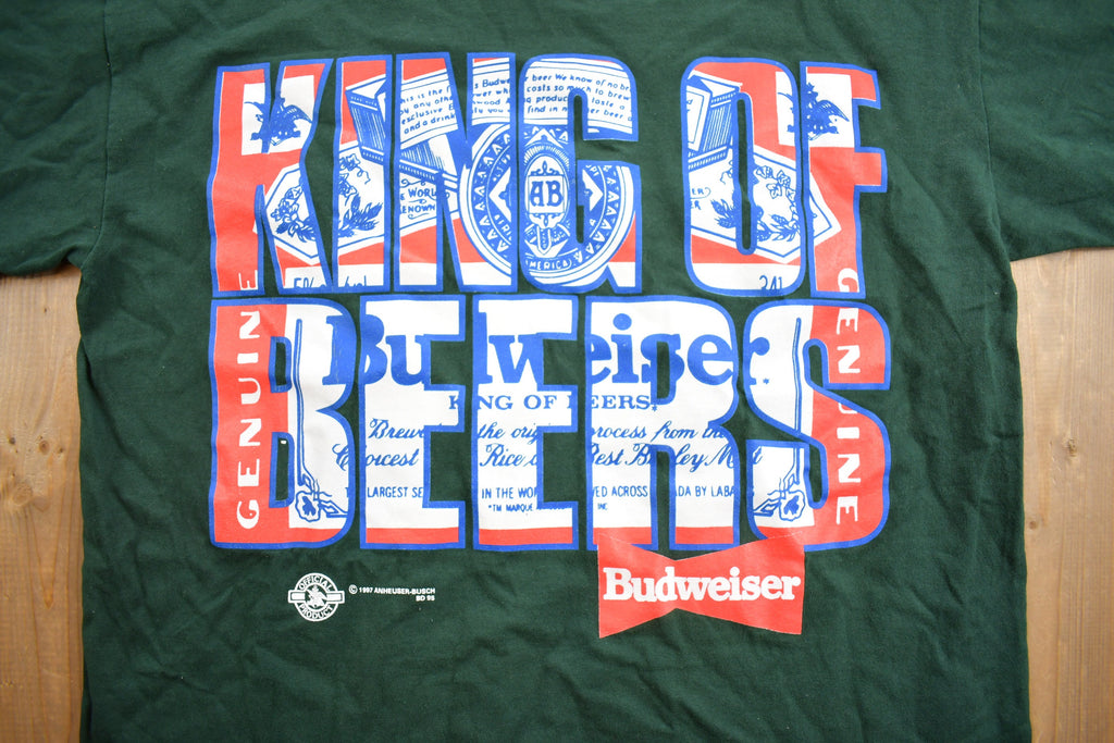 Vintage 1990s Beer Graphic T-Shirt