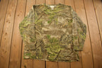 Vintage 1990s Rustic Ridge Camo Graphic T Shirt
