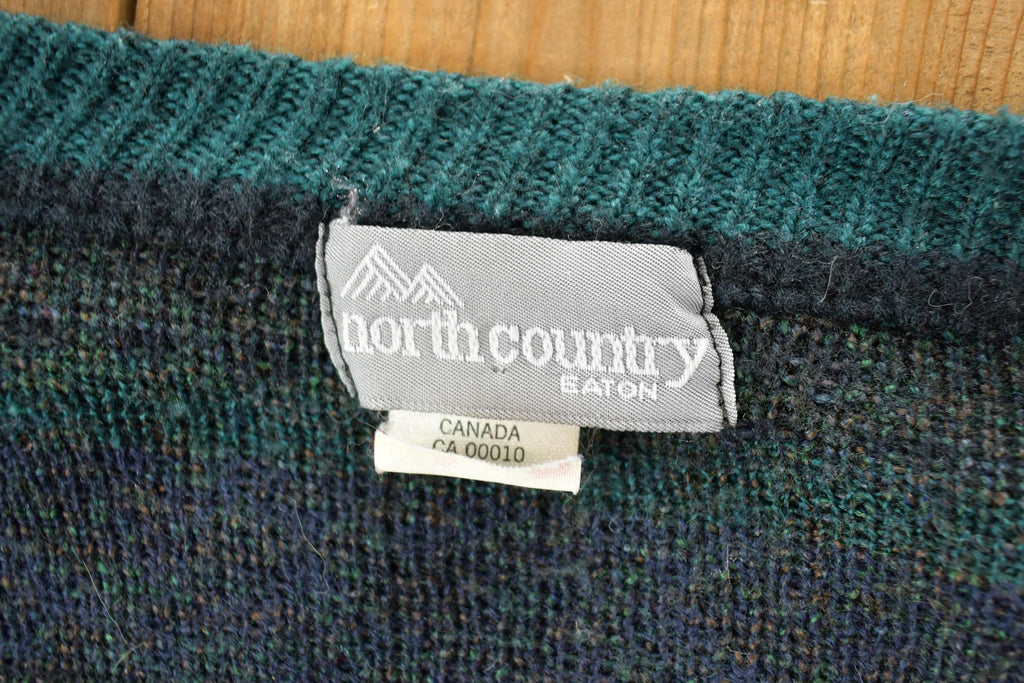 Vintage 1990s North Country Knit Cardigan Sweater