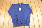 Vintage 1990s Dead Stock Tultex Super weight Streetwear Blank Crewneck Sweatshirt Men's L