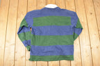 Vintage 1990s Total Rugby Ireland Quarter Button Up Shirt Men's L