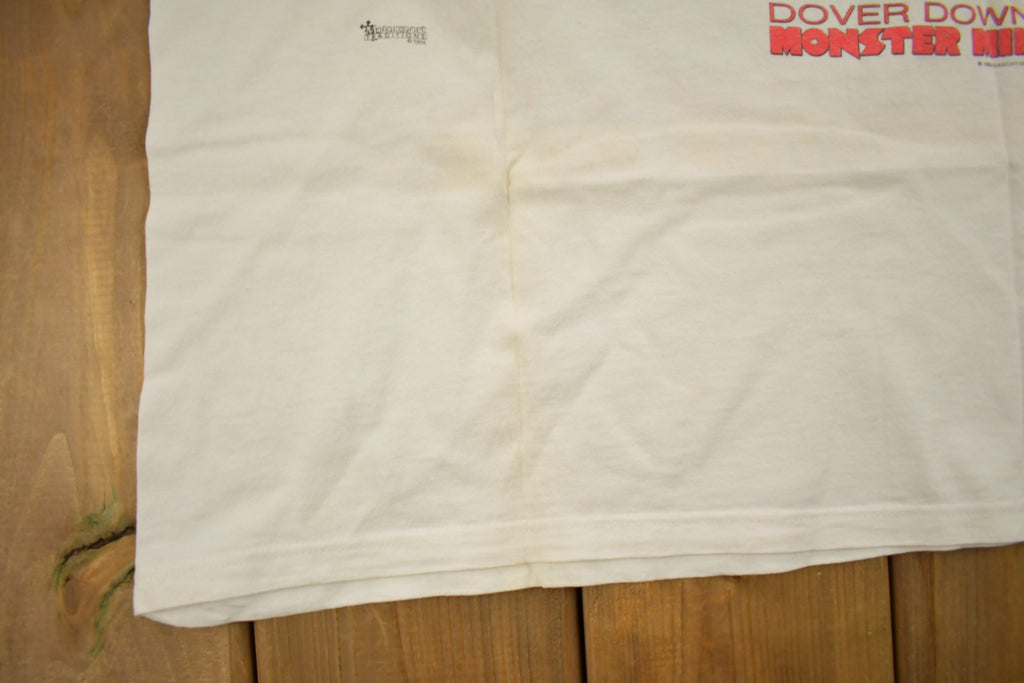 Vintage 1996 Miller 500 Dover Downs Monster Mile NASCAR Racing T-Shirt