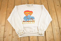 Vintage 1980s Outback Ballooning Australia Souvenir Crewneck Sweatshirt Mens L