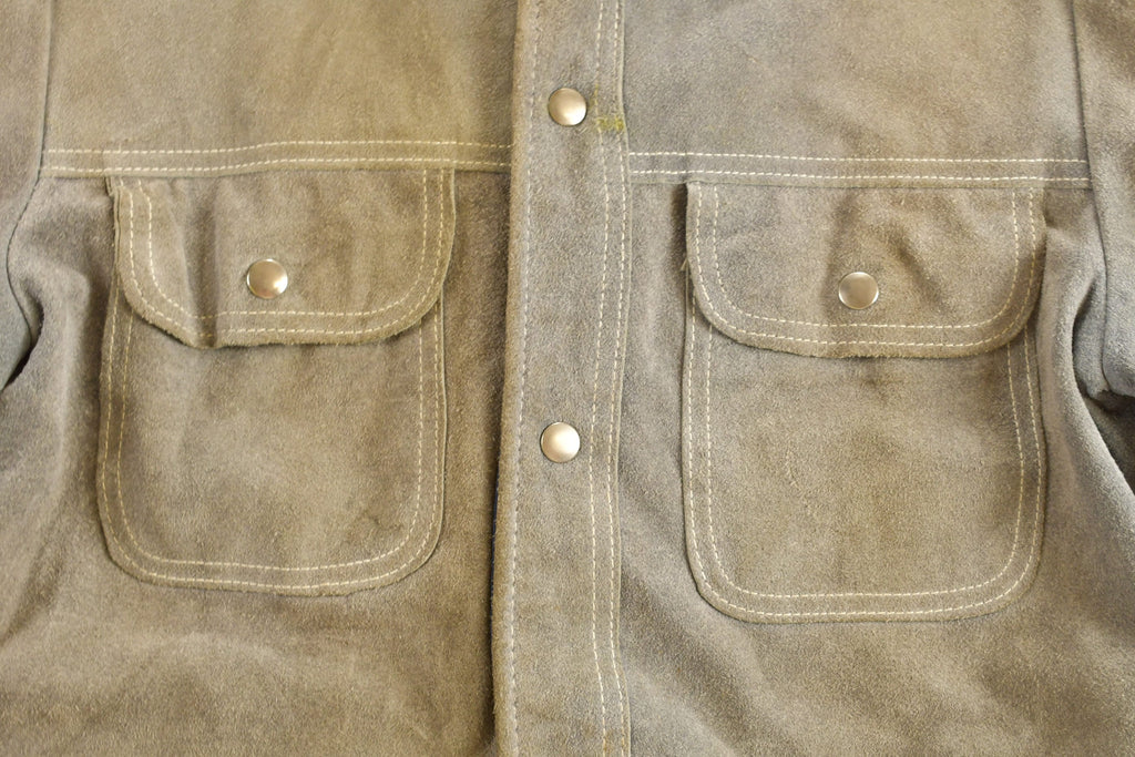 Vintage 1980s Sears The Leather Shop Leather Jacket