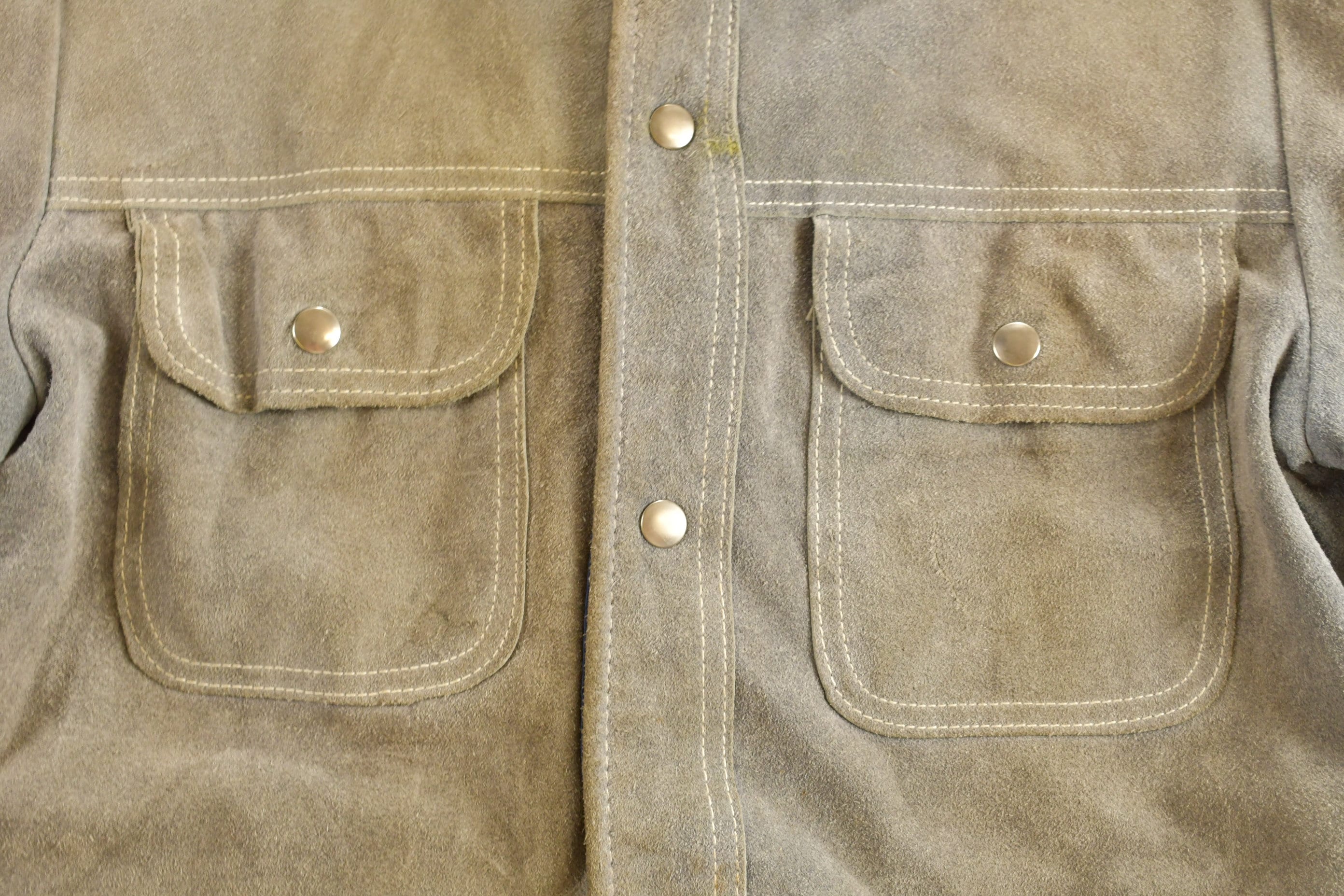 Vintage 1980s Sears The Leather Shop Leather Jacket
