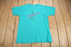 Vintage 1990s Branson Cowboy Theme Embroidered T Shirt