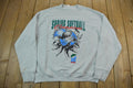 Vintage 1990s Spring Softball Crewneck Sweatshirt Made In USA