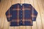 Vintage 1990s Dressbarn Plaid Button Up Cardigan Sweater