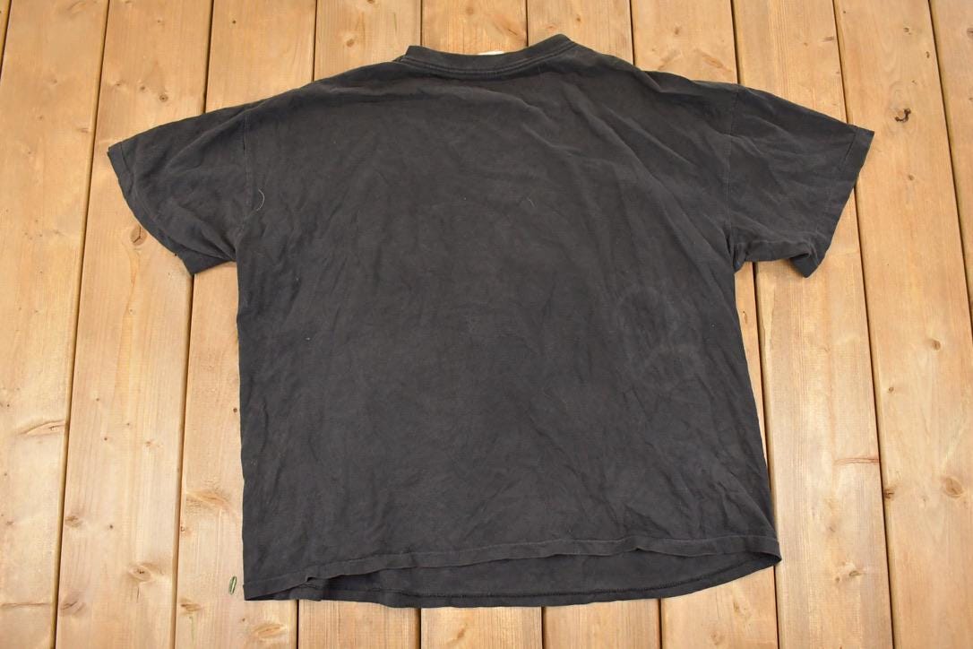 Vintage 1990s Wilderness Spirit Big Bear Face Souvenir Cartoon Outdoorsman T-Shirt Men's XL