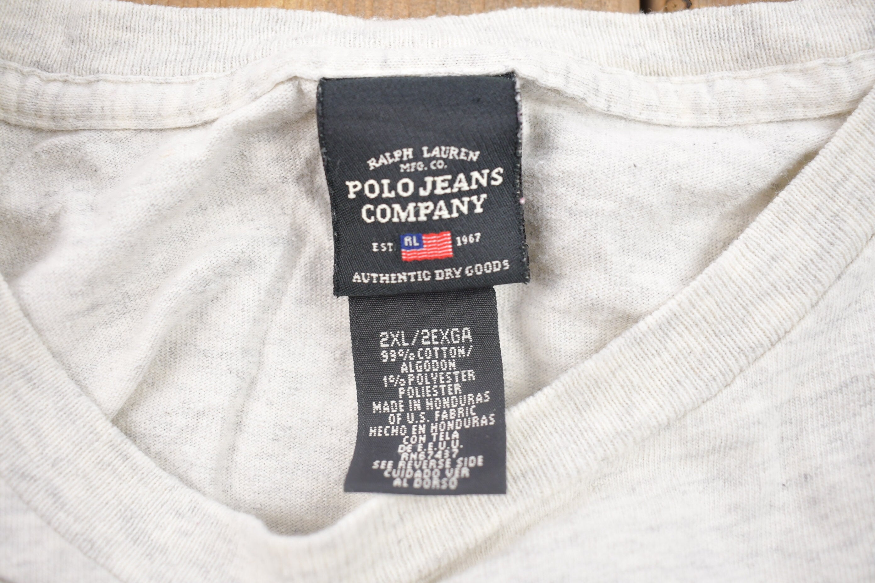 Vintage 1990s Polo Jeans Long Sleeve Shirt