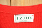 Vintage 1990s I Zod Knitted Cardigan Sweater