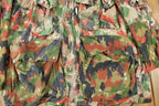 Vintage 1990s Swiss Military Alpenflage Camo Hooded Jacket