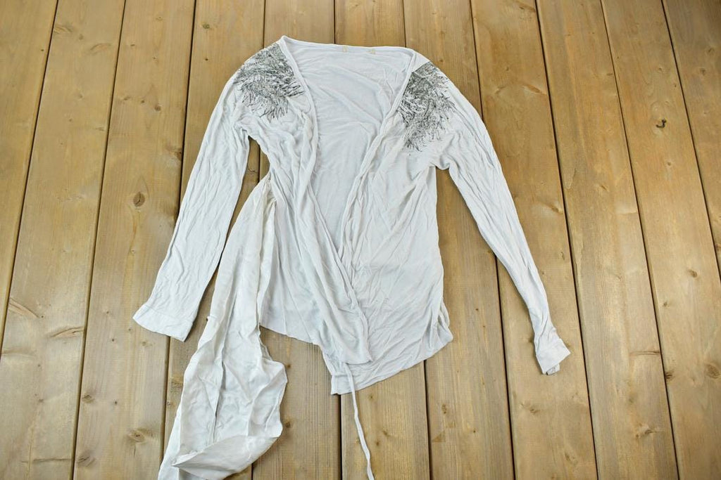 Women Vintage Vigos Y2K Angel Wings T-Shirt Vigoss Grunge Skull Print Shirt