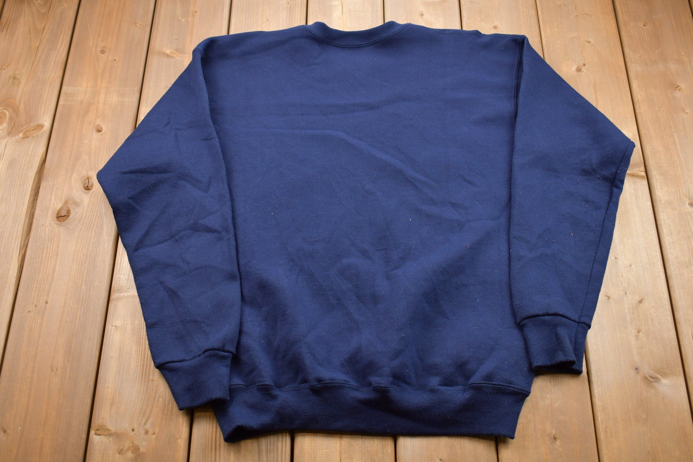 Vintage 1990s Lee Grand Haven Made In USA Crewneck Sweatshirt