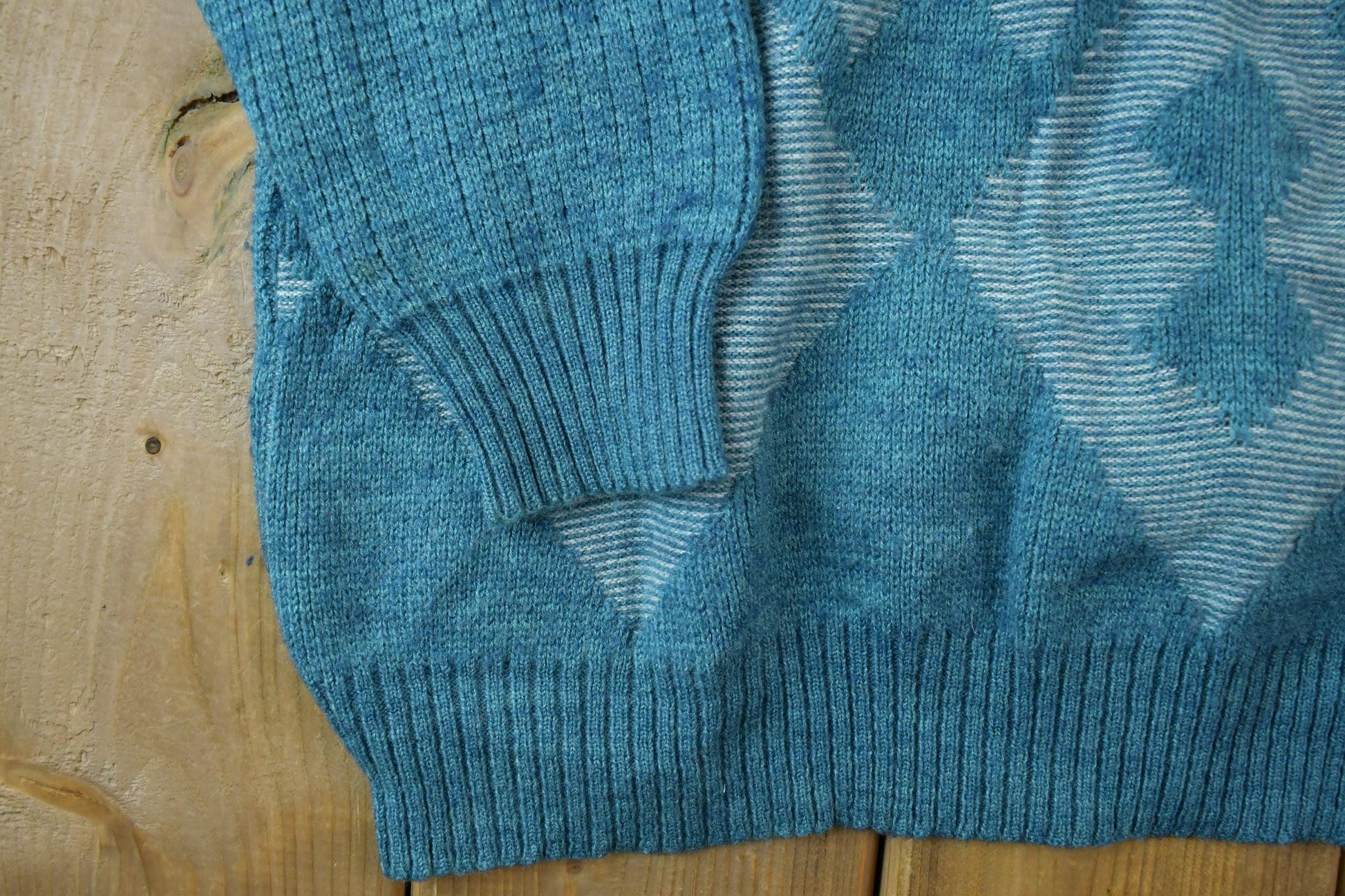 Vintage 1990s Career Club Tall XL Knit Crewneck Sweater