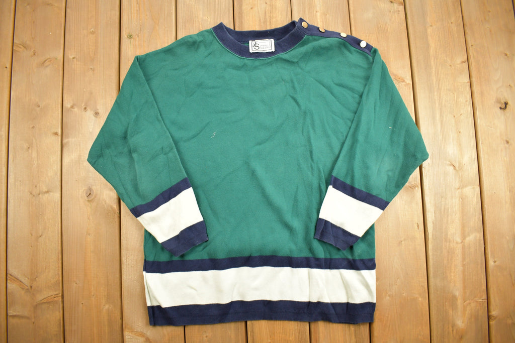 Vintage 1990s Signature Separates Blank Crewneck Sweatshirt