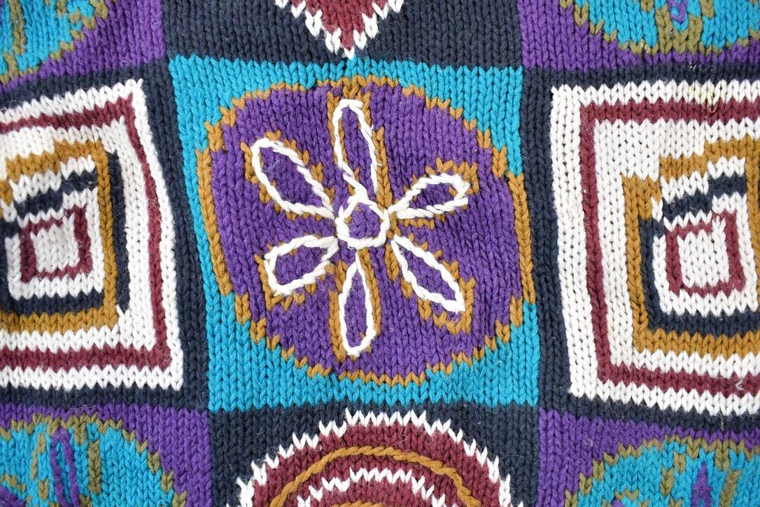 Vintage 1990s Franco Valeri Knit Crewneck Sweater