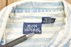 Vintage 1990s Bon Homme Striped Button Up Shirt /