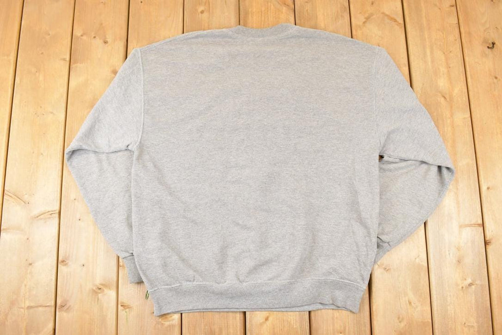 Vintage 1990s Alton Redbirds Collegiate Graphic Print Crewneck Sweatshirt Men's L