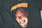 Vintage 1995 Foo Fighters Single Stitch Graphic Band Tee Made in USA Size XL