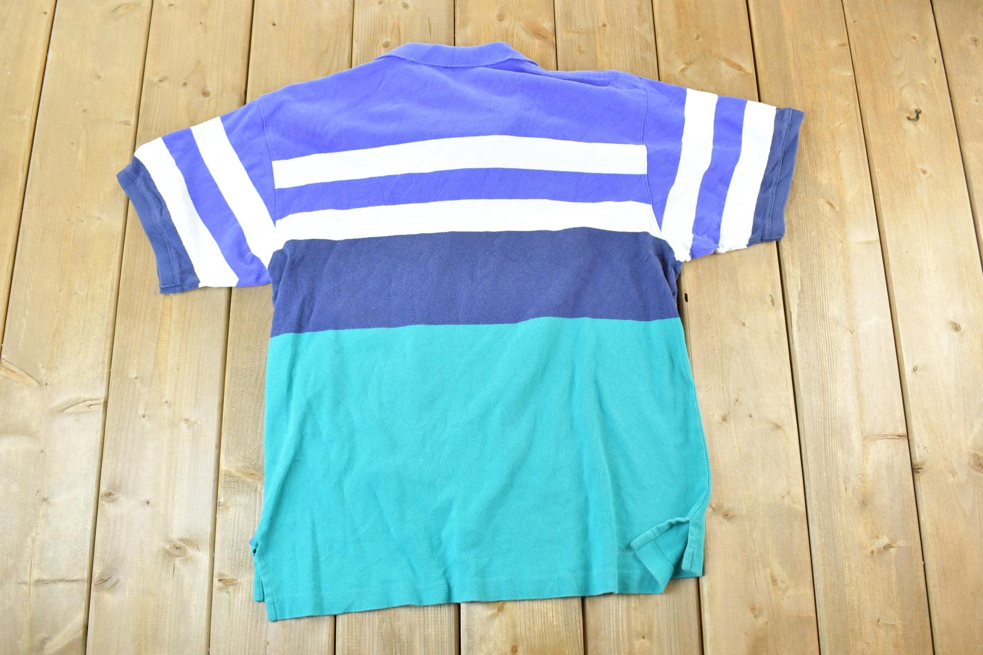 Vintage 1990s Eddie Bauer Button Up Polo Shirt