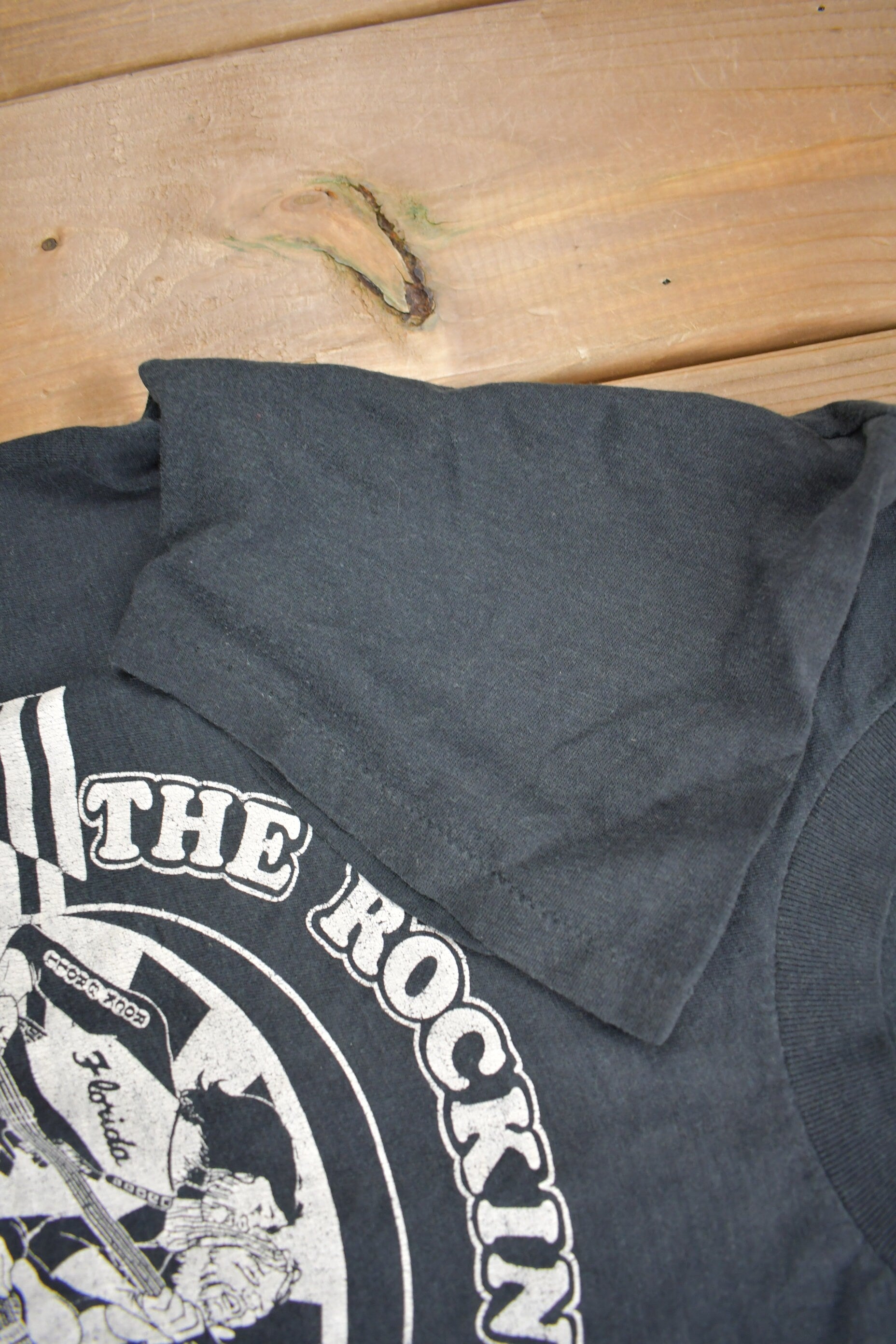 Vintage 1980s The Rocking' Crown Concert Club Souvenir T Shirt
