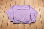 Vintage 1990s Blank Pink Crewneck Sweatshirt