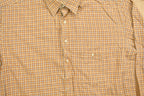 Vintage 1990s Irish Farmers Plaid Flannel Button Up Shirt
