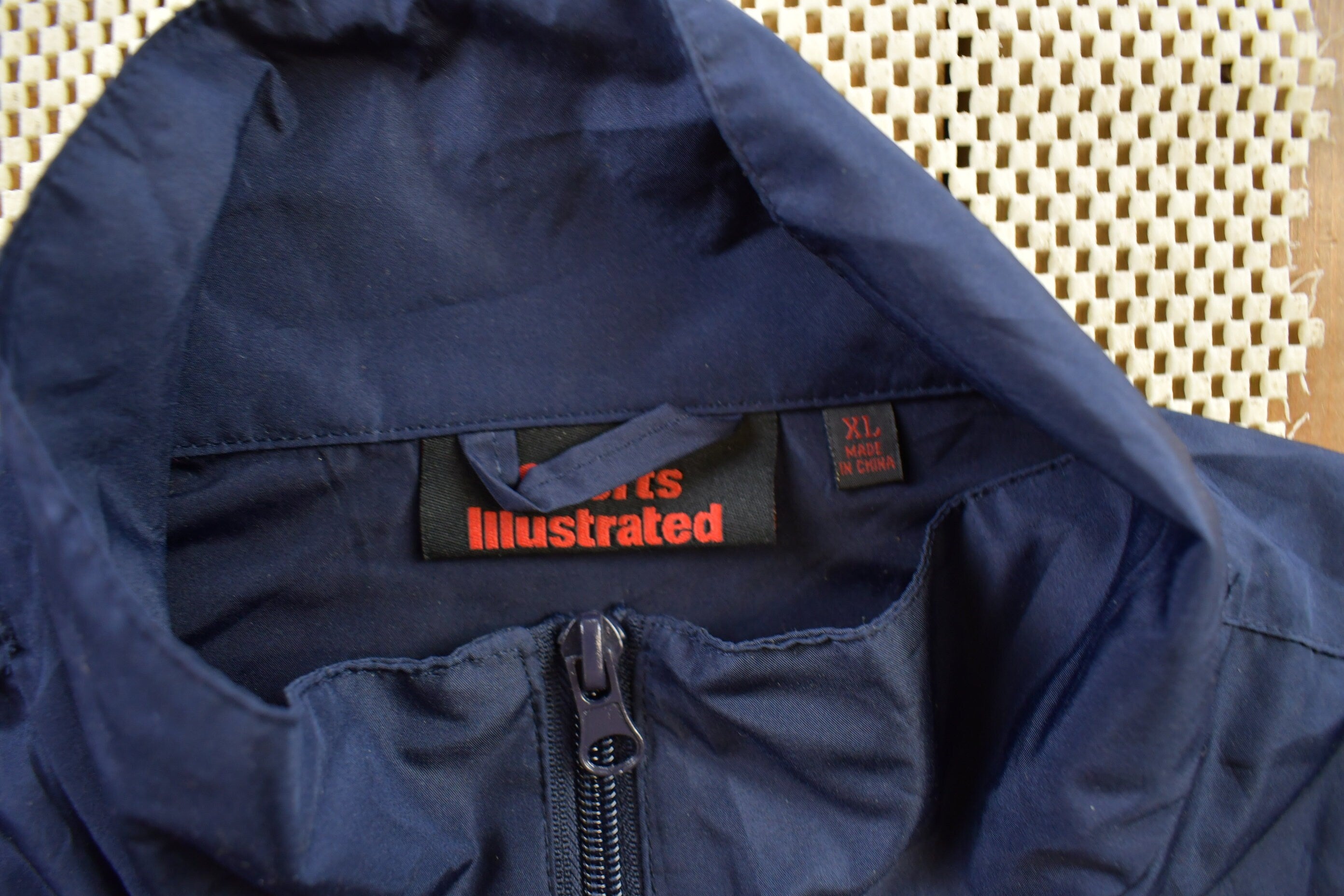 Vintage 1990s Sports Illustrated Windbreaker Jacket