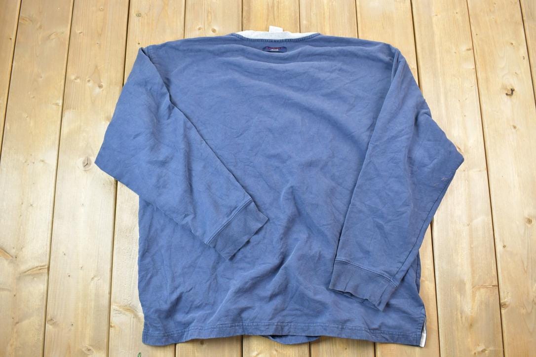 Vintage 1990s Tommy Hilfiger Tommy Jeans Fleece Crewneck Sweatshirt